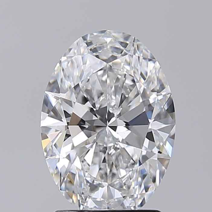 2.02 Carat Oval Shaped, Excellent Cut, D Color, VVS2 Clarity, IGI Certified Lab Grown Diamond