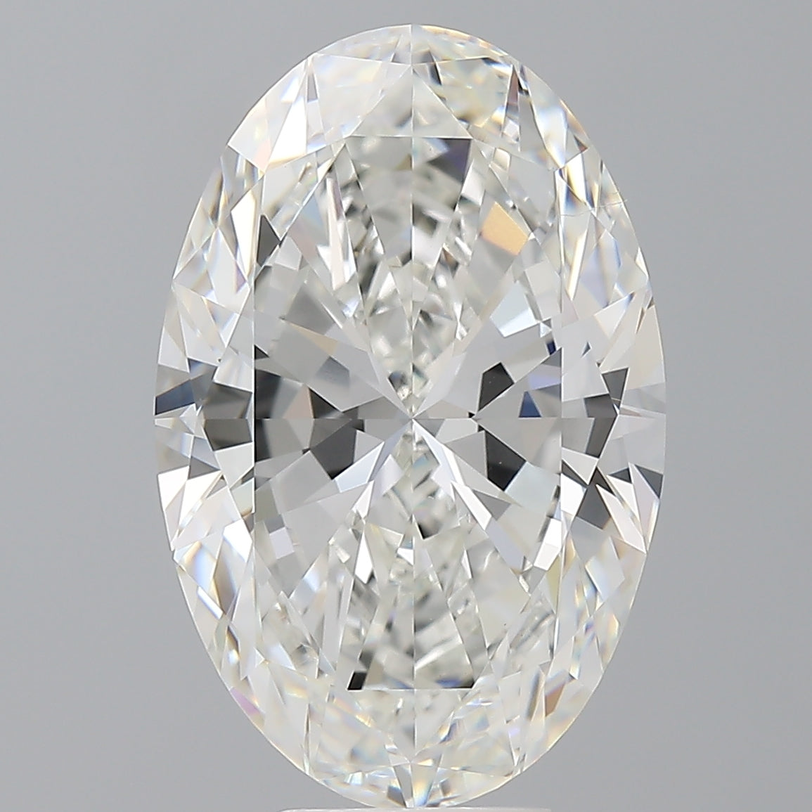 8.07 Carat Oval Shaped, Ideal Cut, E Color, VVS2 Clarity, IGI Certified Lab Grown Diamond