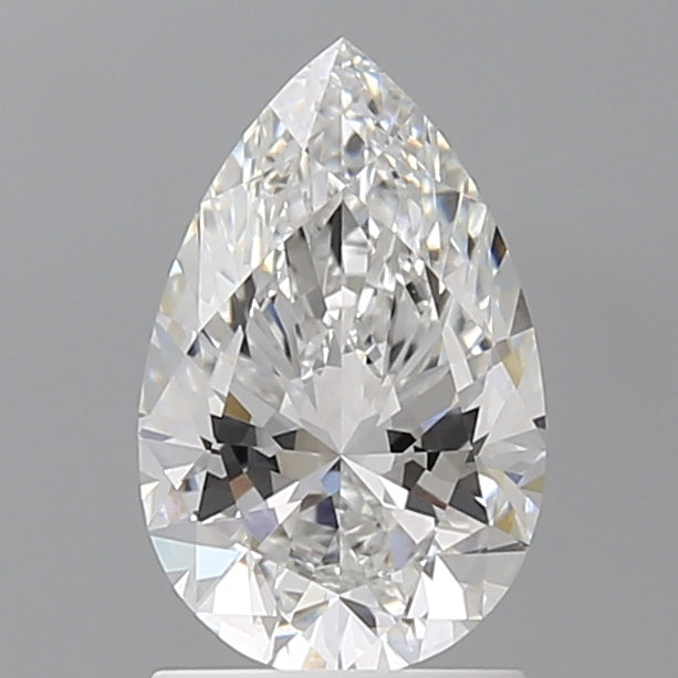 1.60 Carat Pear Shaped, Ideal Cut, E Color, VVS2 Clarity, IGI Certified Lab Grown Diamond