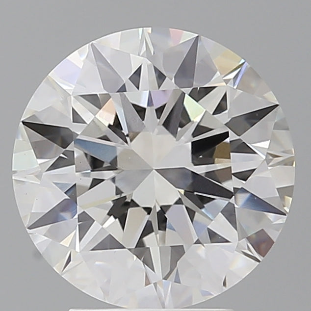4.01 Carat Round Shaped, Excellent Cut, E Color, VVS2 Clarity, IGI Certified Lab Grown Diamond
