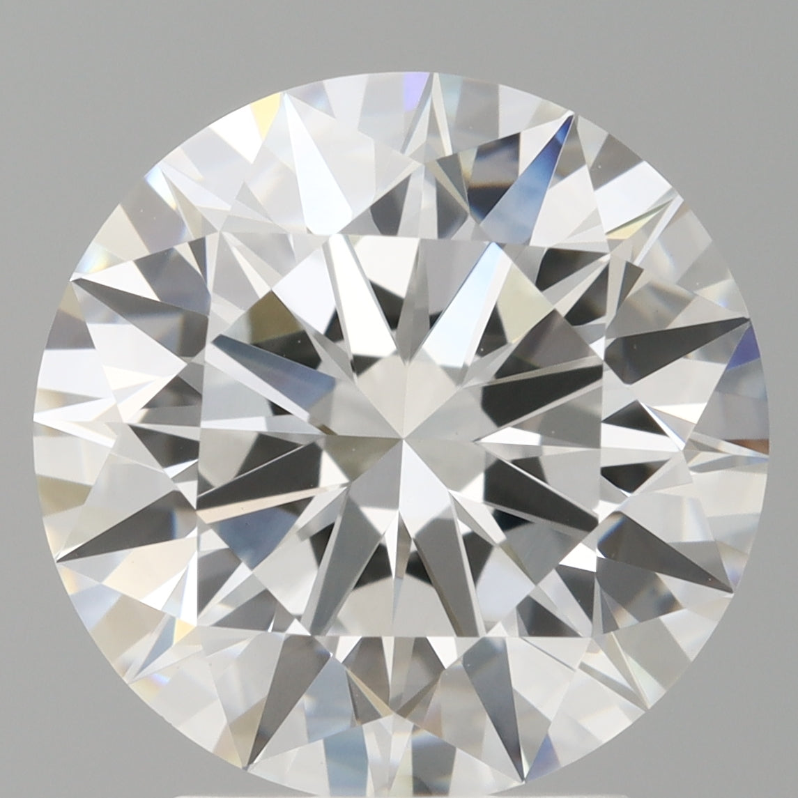 3.08 Carat Round Shaped, Ideal Cut, E Color, VVS2 Clarity, IGI Certified Lab Grown Diamond