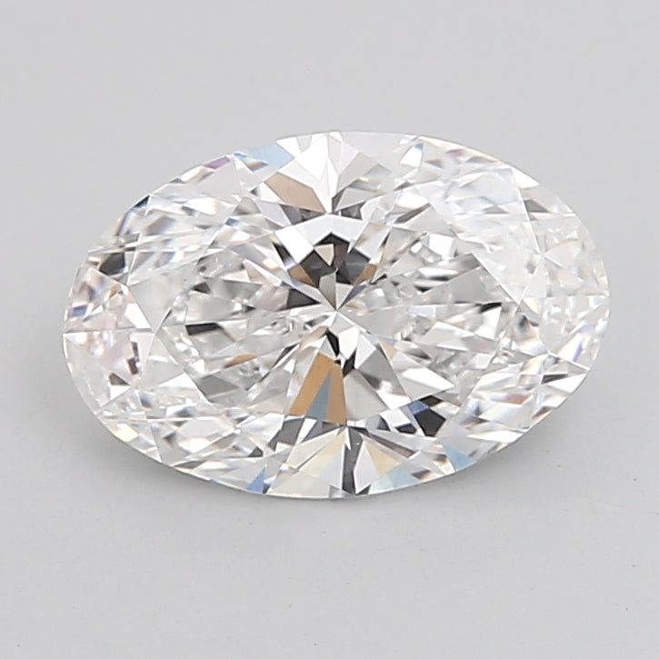 3.01 Carat Oval Shaped, Ideal Cut, E Color, VVS2 Clarity, IGI Certified Lab Grown Diamond