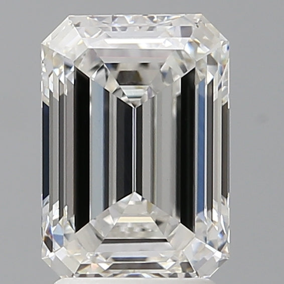 2.60 Carat Emerald Shaped, Ideal Cut, E Color, VVS2 Clarity, IGI Certified Lab Grown Diamond