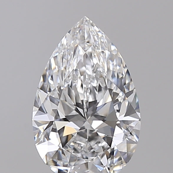 1.02 Carat Pear Shaped, Excellent Cut, D Color, VVS2 Clarity, IGI Certified Lab Grown Diamond