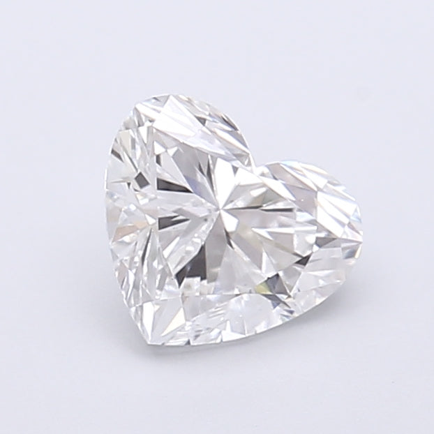 1.07 Carat Heart Shaped, Very Good Cut, D Color, VS1 Clarity, IGI Certified Lab Grown Diamond