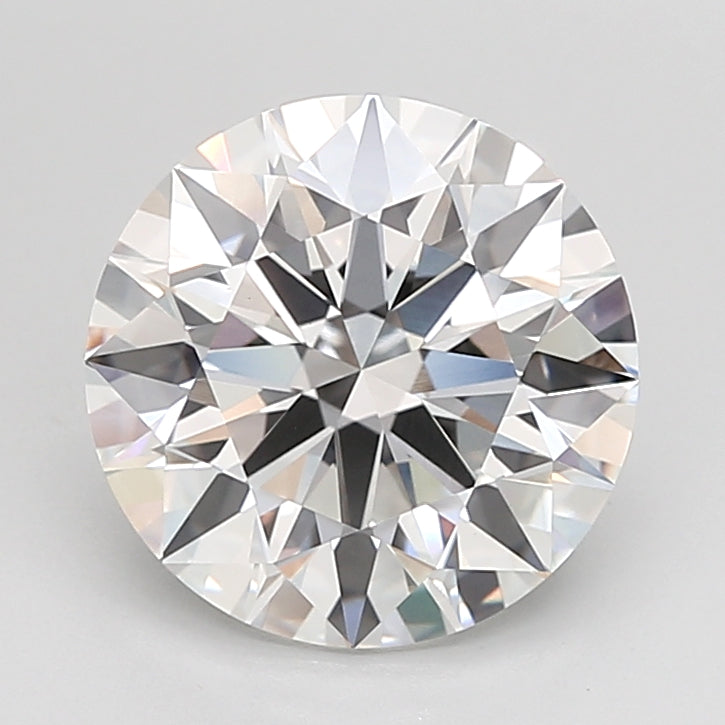 4.01 Carat Round Shaped, Ideal Cut, E Color, VVS2 Clarity, IGI Certified Lab Grown Diamond