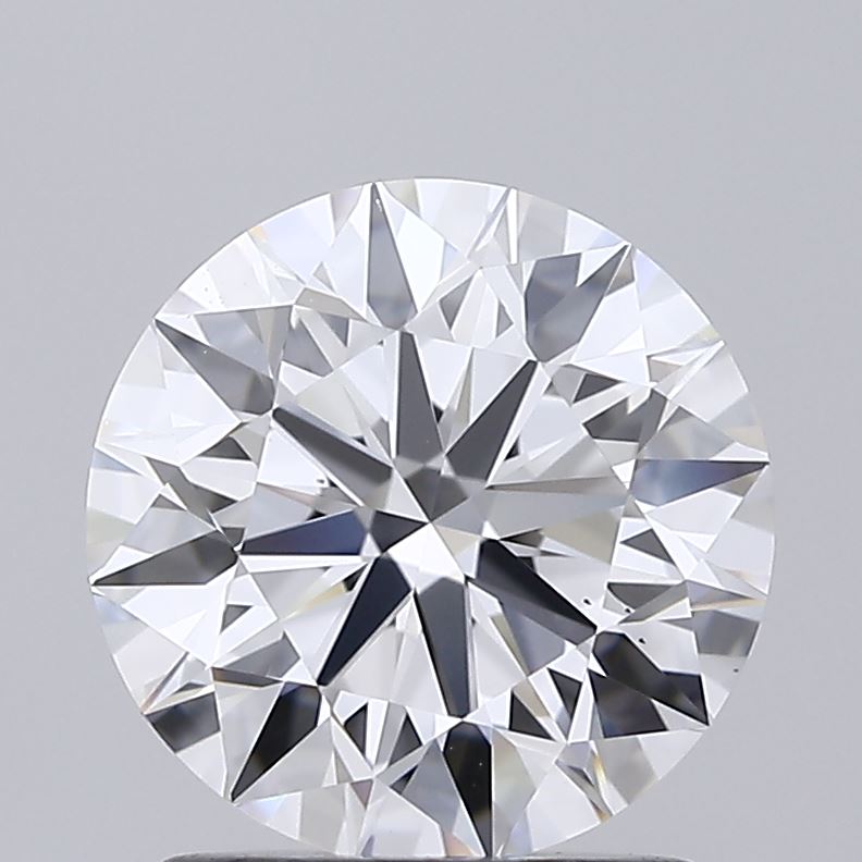 1.51 Carat Round Shaped, Ideal Cut, D Color, VS1 Clarity, IGI Certified Lab Grown Diamond