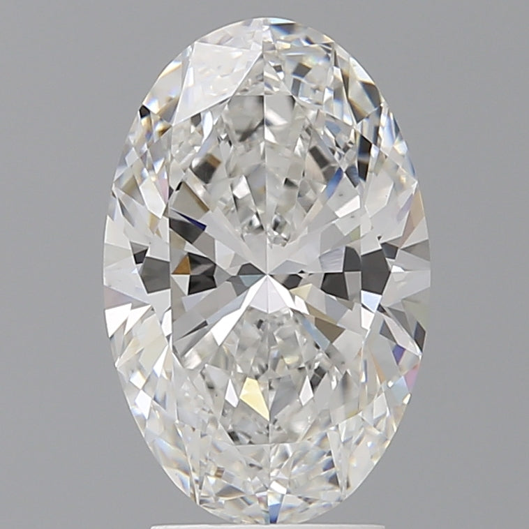 3.51 Carat Oval Shaped, Ideal Cut, E Color, VVS2 Clarity, IGI Certified Lab Grown Diamond
