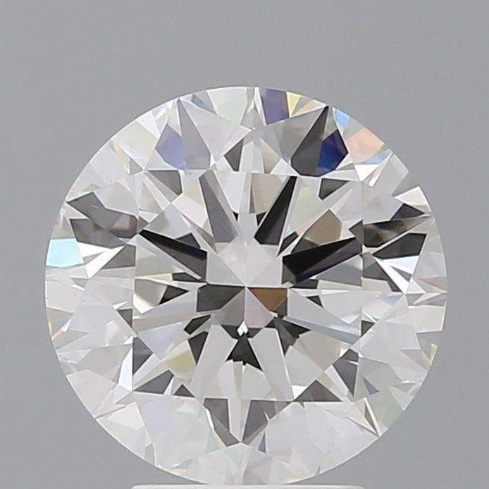 4.01 Carat Round Shaped, Excellent Cut, E Color, VVS2 Clarity, IGI Certified Lab Grown Diamond