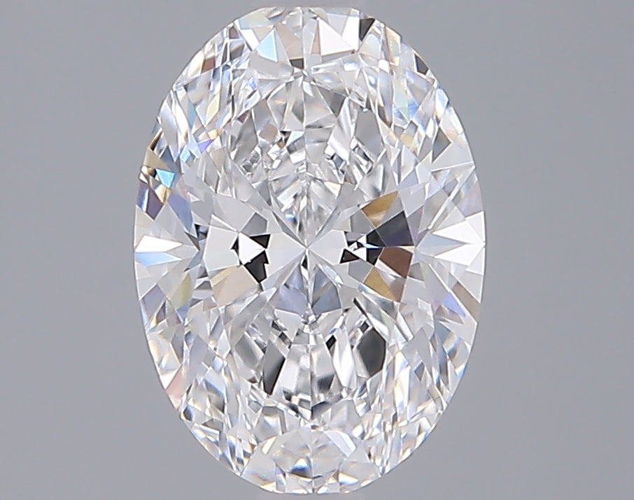 2.07 Carat Oval Shaped, Ideal Cut, D Color, VVS1 Clarity, IGI Certified Lab Grown Diamond