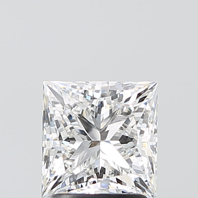2.01 Carat Princess Shaped, Ideal Cut, E Color, VS1 Clarity, IGI Certified Lab Grown Diamond