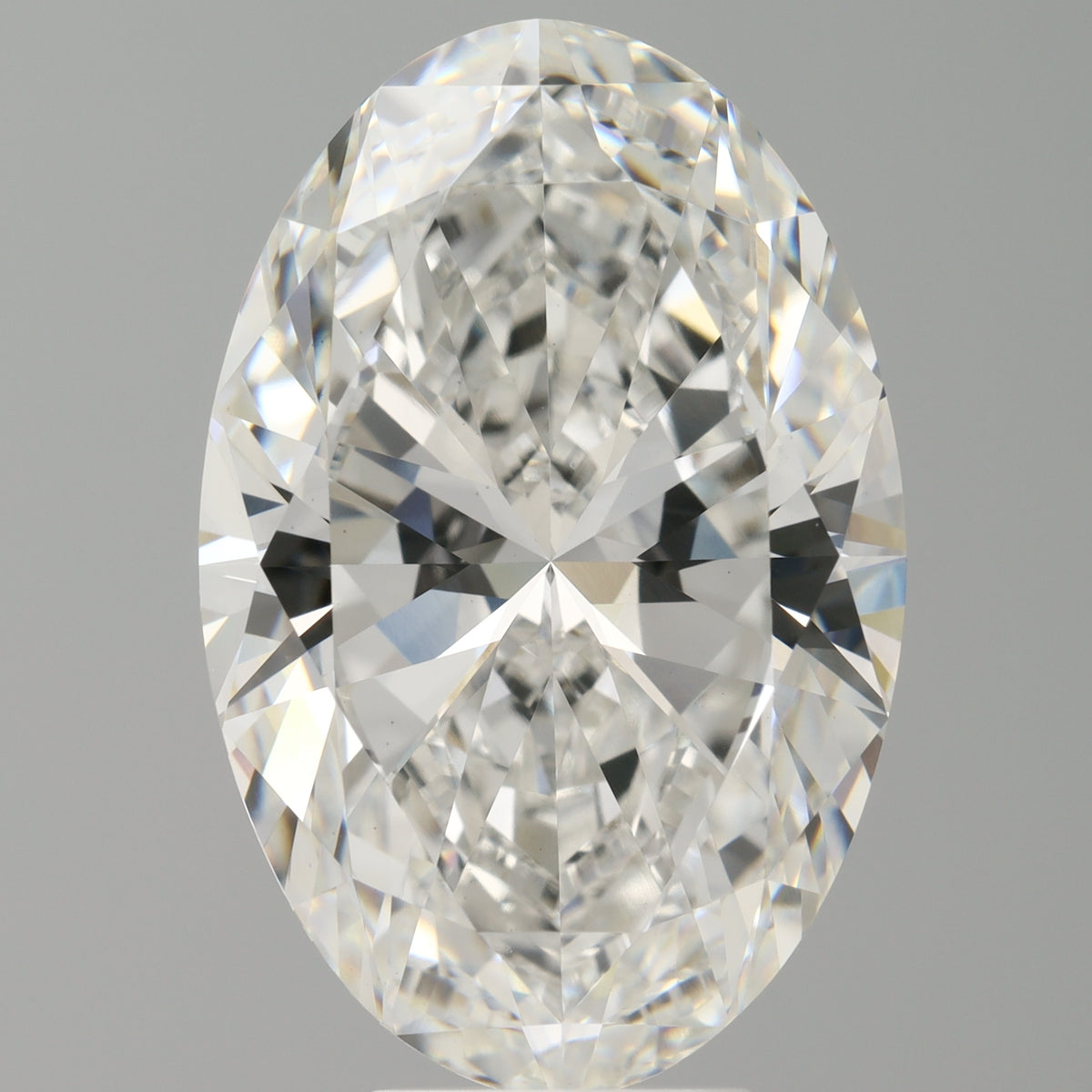 8.02 Carat Oval Shaped, Ideal Cut, F Color, VVS2 Clarity, IGI Certified Lab Grown Diamond