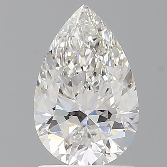 1.54 Carat Pear Shaped, Ideal Cut, F Color, VVS2 Clarity, IGI Certified Lab Grown Diamond