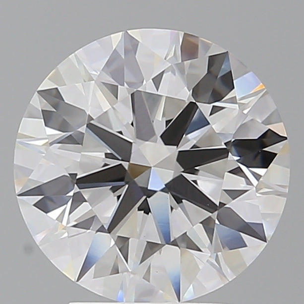 3.55 Carat Round Shaped, Ideal Cut, E Color, VVS2 Clarity, IGI Certified Lab Grown Diamond