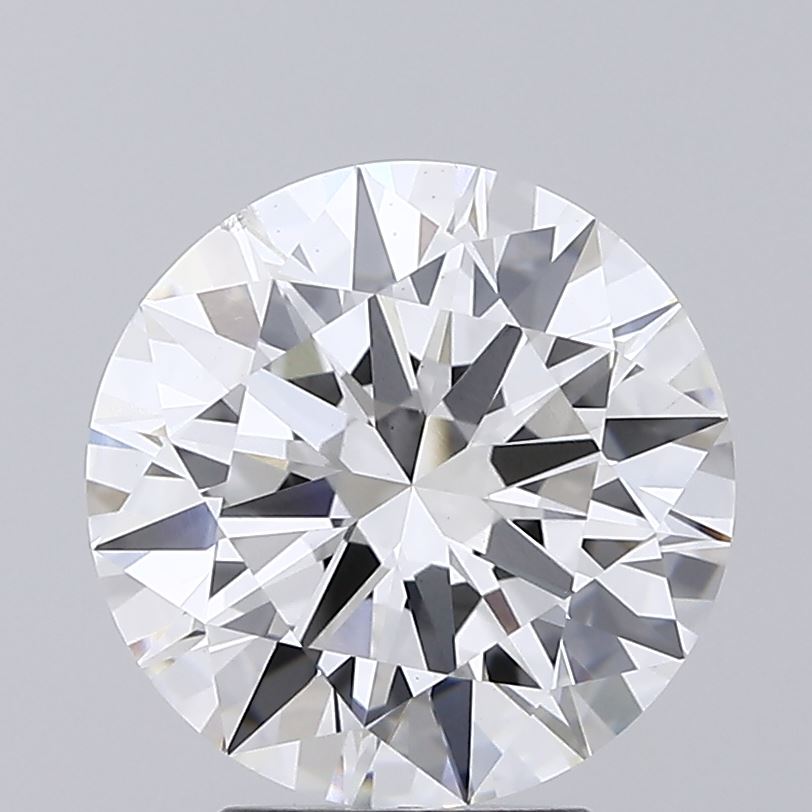 4.01 Carat Round Shaped, Ideal Cut, F Color, VS1 Clarity, IGI Certified Lab Grown Diamond