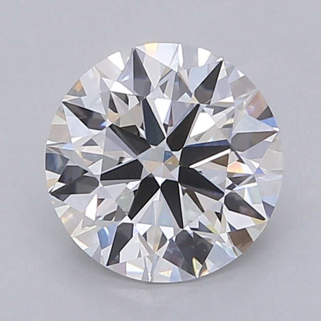 2.03 Carat Round Shaped, Ideal Cut, E Color, VVS2 Clarity, IGI Certified Lab Grown Diamond