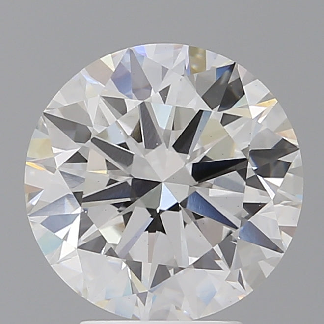 4.02 Carat Round Shaped, Excellent Cut, E Color, VS1 Clarity, IGI Certified Lab Grown Diamond