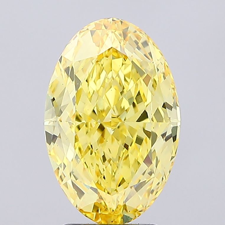 4.02 Carat Oval Shaped, Ideal Cut, VS1 Clarity, IGI Certified Lab Grown Diamond