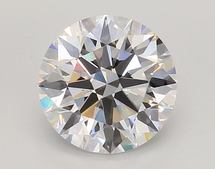 2.03 Carat Round Shaped, Ideal Cut, D Color, VVS2 Clarity, IGI Certified Lab Grown Diamond