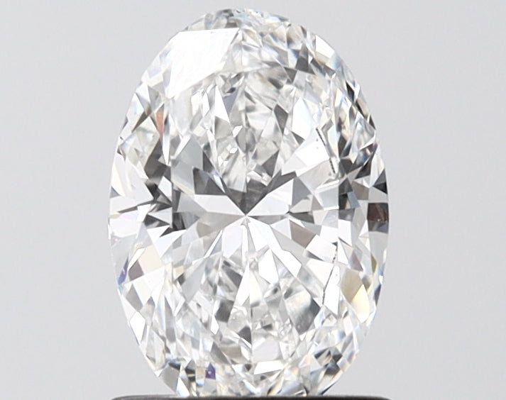 1.09 Carat Oval Shaped, Ideal Cut, E Color, VS1 Clarity, IGI Certified Lab Grown Diamond