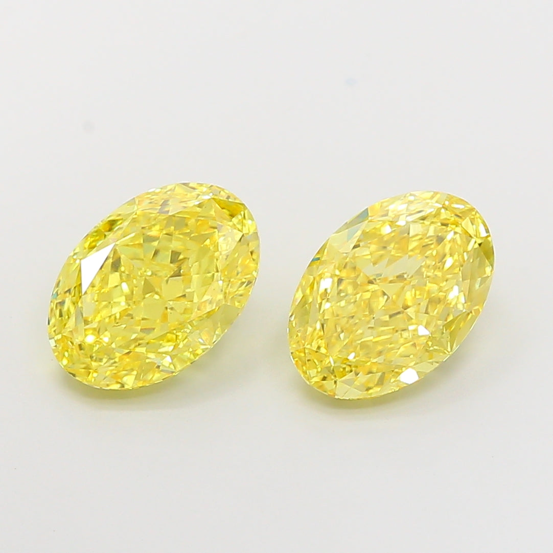 3.67 Carat Oval Shaped, Excellent Cut, VS1 Clarity, IGI Certified Lab Grown Diamond