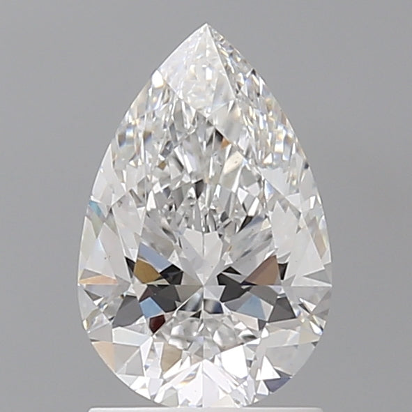 1.52 Carat Pear Shaped, Ideal Cut, E Color, VS1 Clarity, IGI Certified Lab Grown Diamond
