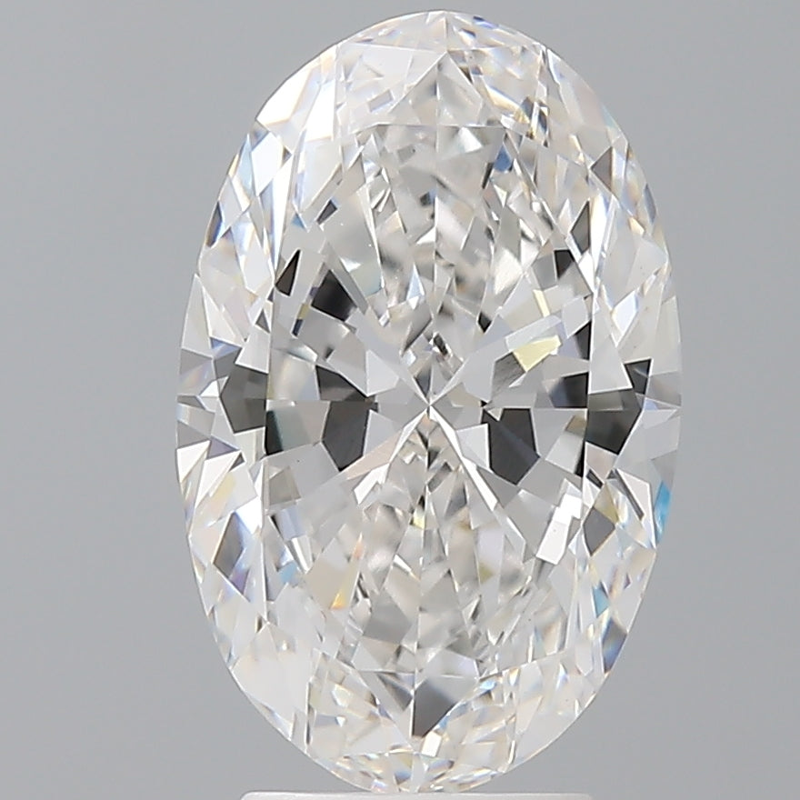 3.59 Carat Oval Shaped, Excellent Cut, E Color, VS1 Clarity, IGI Certified Lab Grown Diamond