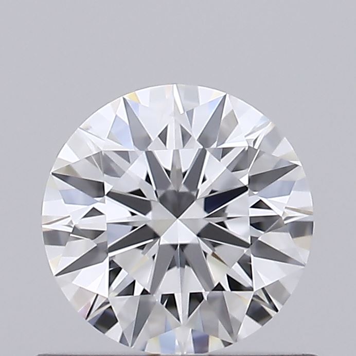 0.53 Carat Round Shaped, Ideal Cut, D Color, VVS2 Clarity, IGI Certified Lab Grown Diamond