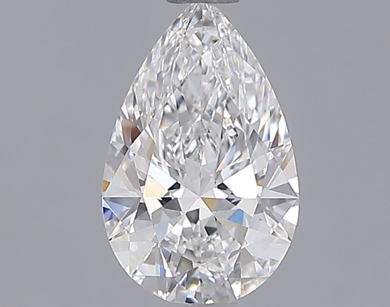 1.04 Carat Pear Shaped, Ideal Cut, D Color, VVS2 Clarity, IGI Certified Lab Grown Diamond