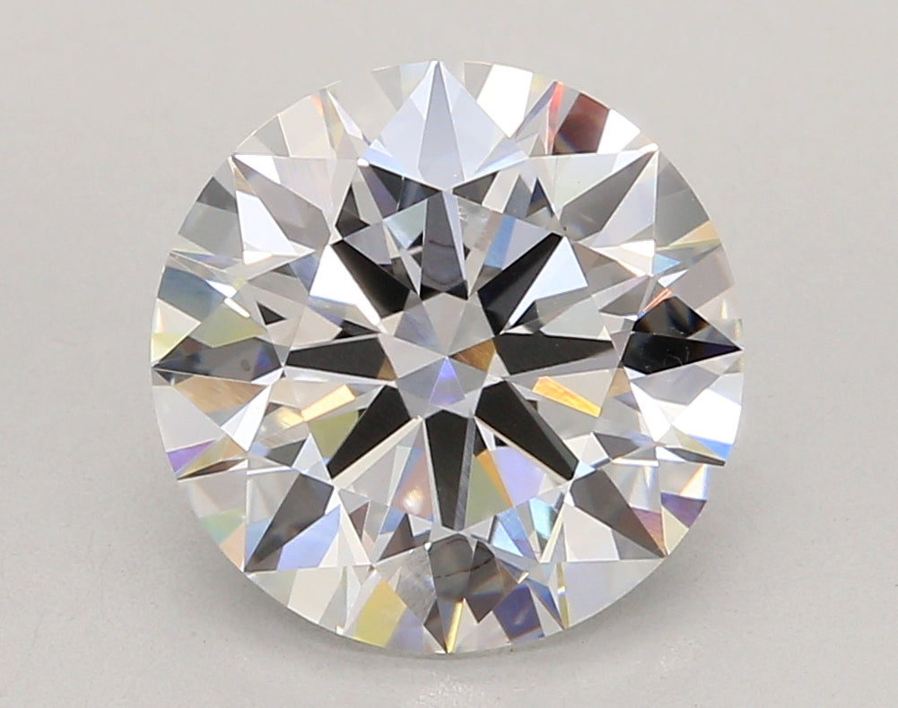 5.03 Carat Round Shaped, Ideal Cut, E Color, VVS2 Clarity, IGI Certified Lab Grown Diamond