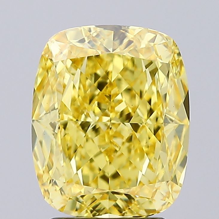 2.81 Carat Cushion Shaped, Excellent Cut, VS1 Clarity, IGI Certified Lab Grown Diamond