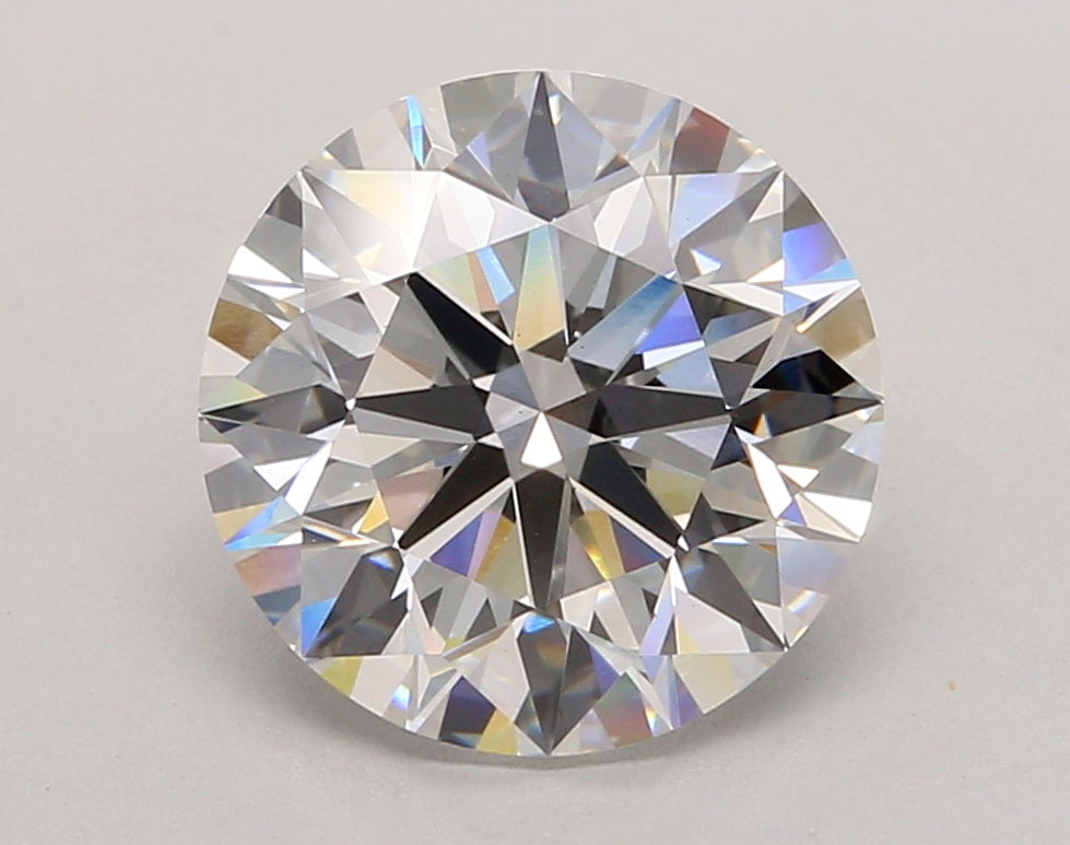 4.43 Carat Round Shaped, Ideal Cut, E Color, VS2 Clarity, IGI Certified Lab Grown Diamond