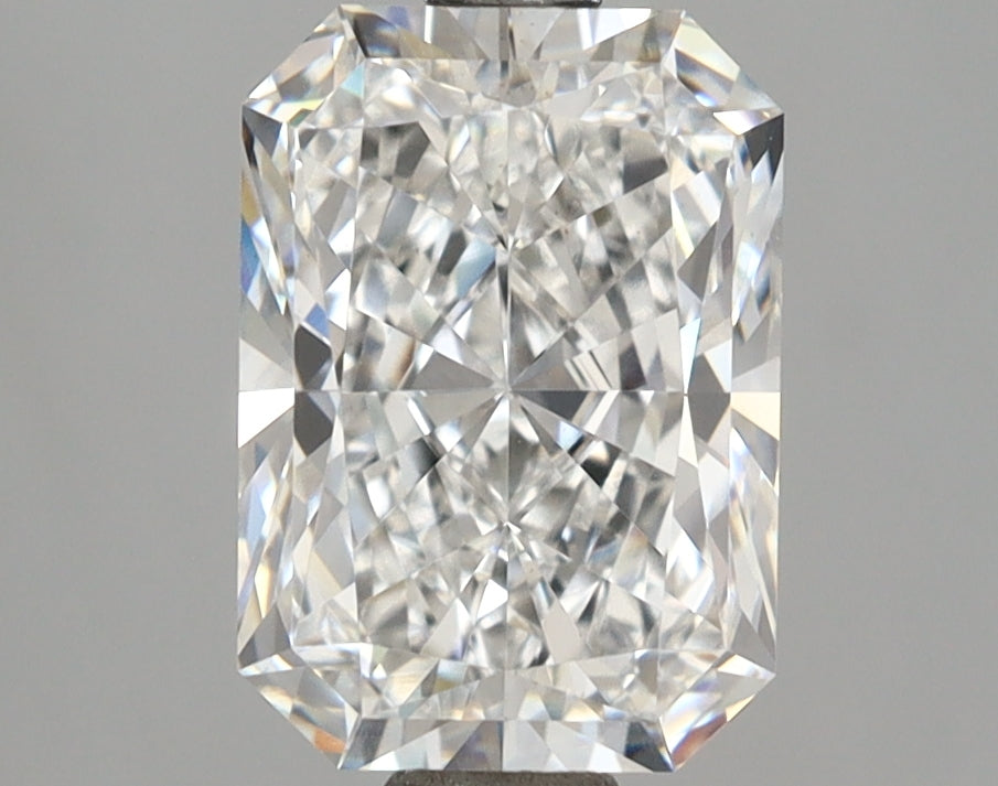 2.56 Carat Radiant Shaped, Ideal Cut, E Color, VS1 Clarity, IGI Certified Lab Grown Diamond