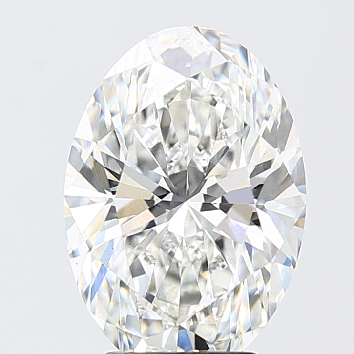 4.09 Carat Oval Shaped, Ideal Cut, E Color, VS1 Clarity, IGI Certified Lab Grown Diamond
