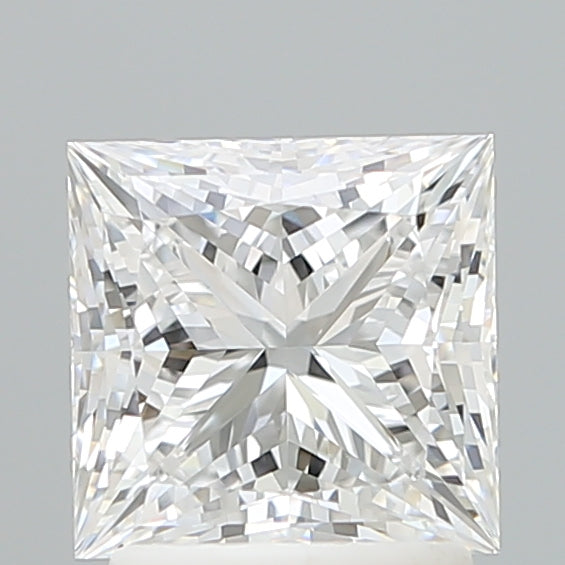 2.02 Carat Princess Shaped, Ideal Cut, D Color, VVS2 Clarity, IGI Certified Lab Grown Diamond