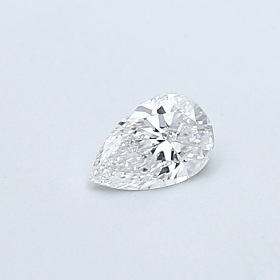 0.30 Carat Pear Shaped, Very Good Cut, D Color, VS1 Clarity, IGI Certified Lab Grown Diamond