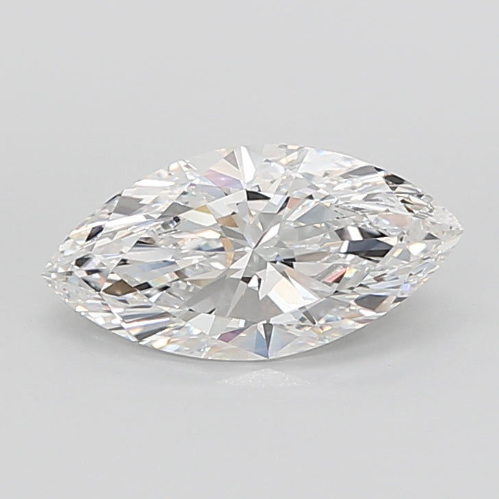 5.08 Carat Marquise Shaped, Ideal Cut, E Color, VVS1 Clarity, IGI Certified Lab Grown Diamond