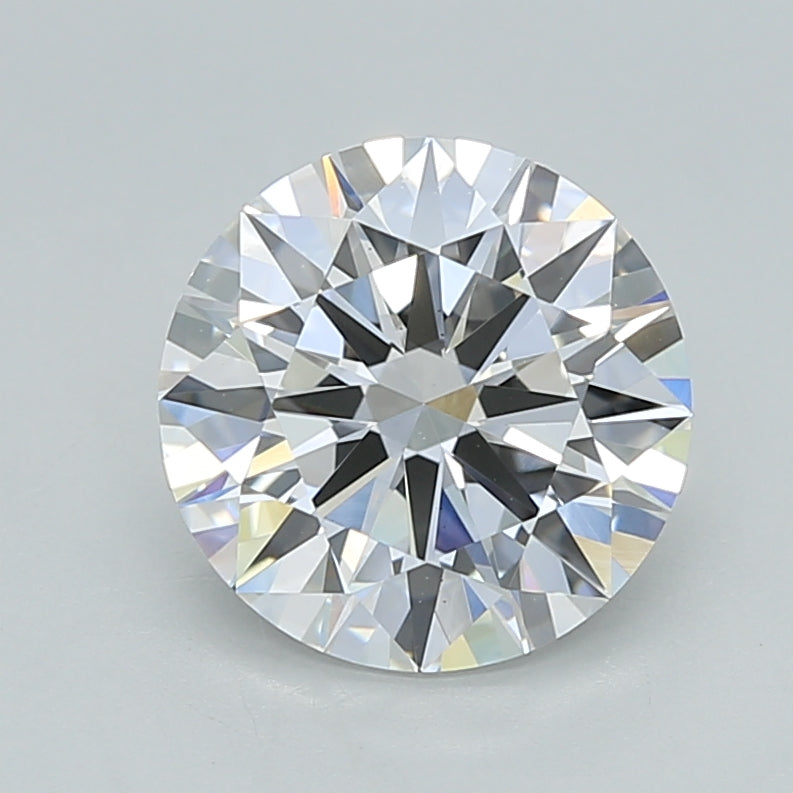2.03 Carat Round Shaped, Ideal Cut, F Color, VS1 Clarity, IGI Certified Lab Grown Diamond