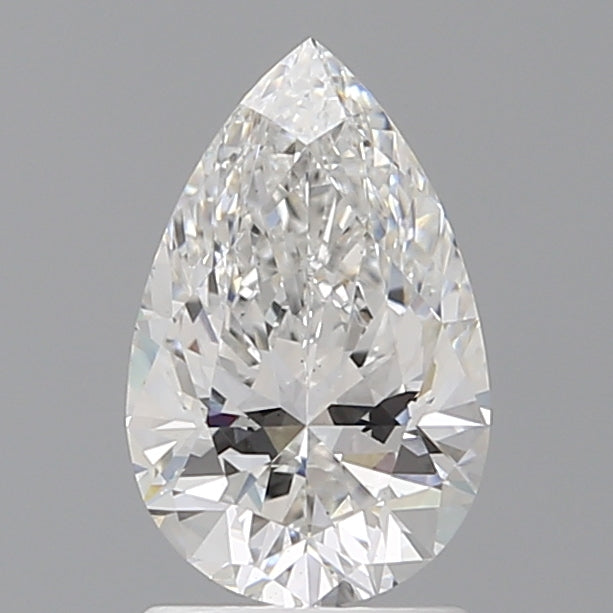 1.54 Carat Pear Shaped, Excellent Cut, E Color, VS1 Clarity, IGI Certified Lab Grown Diamond