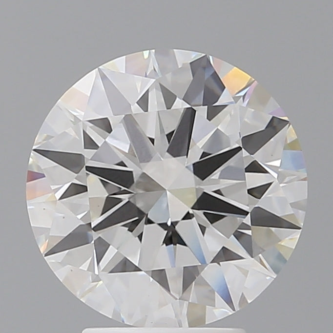 4.05 Carat Round Shaped, Excellent Cut, E Color, VVS2 Clarity, IGI Certified Lab Grown Diamond