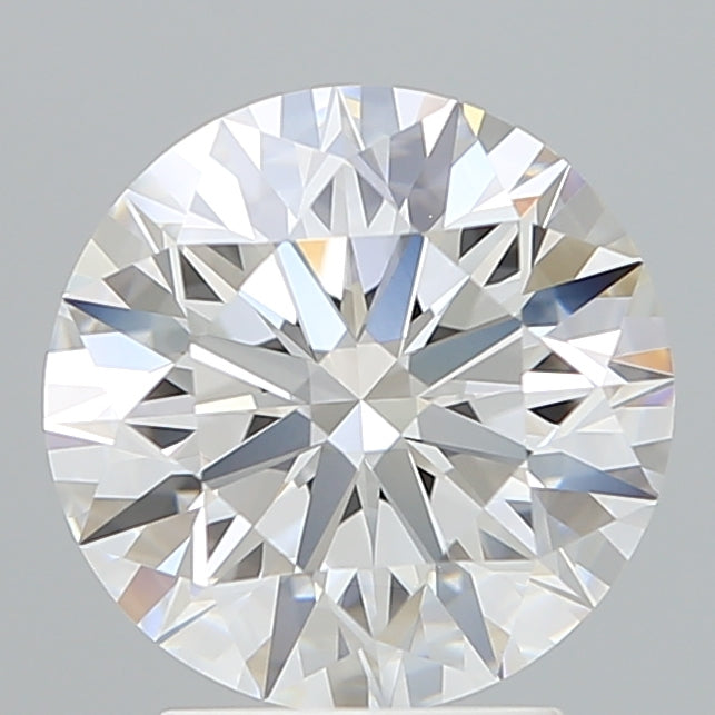 3.02 Carat Round Shaped, Ideal Cut, D Color, VVS2 Clarity, IGI Certified Lab Grown Diamond