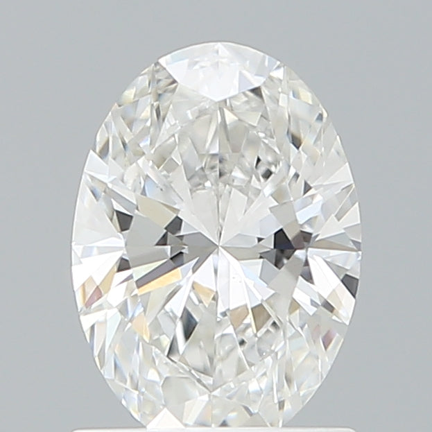 1.09 Carat Oval Shaped, Ideal Cut, E Color, VVS2 Clarity, IGI Certified Lab Grown Diamond
