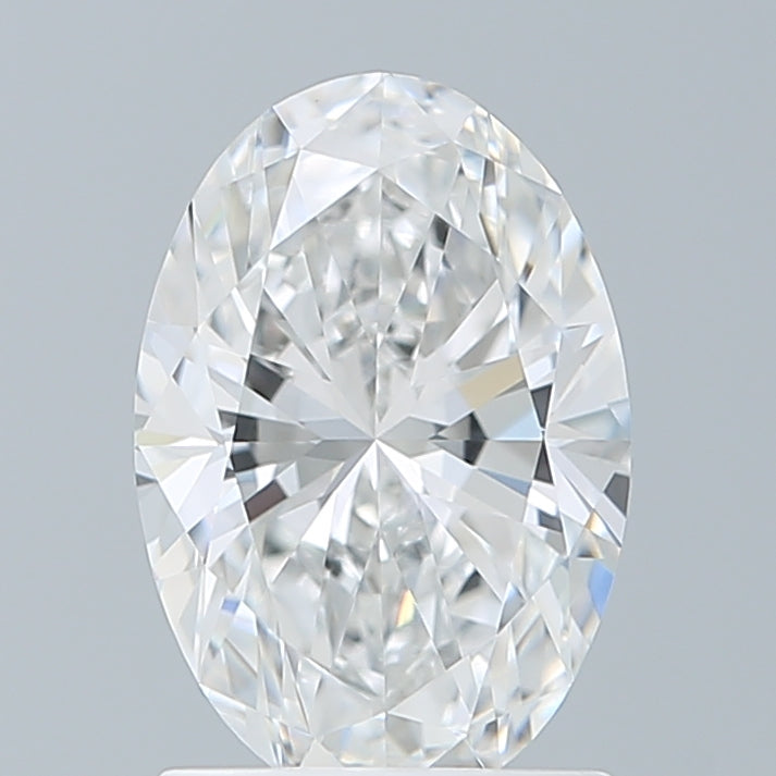 1.55 Carat Oval Shaped, Ideal Cut, E Color, VVS1 Clarity, IGI Certified Lab Grown Diamond