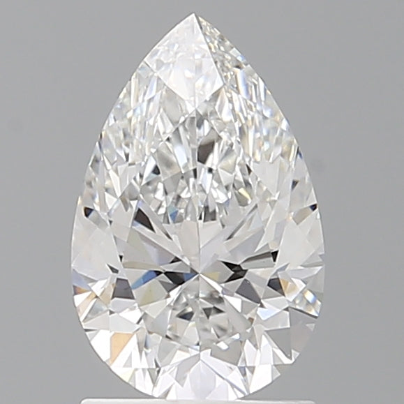 1.55 Carat Pear Shaped, Ideal Cut, E Color, VVS2 Clarity, IGI Certified Lab Grown Diamond