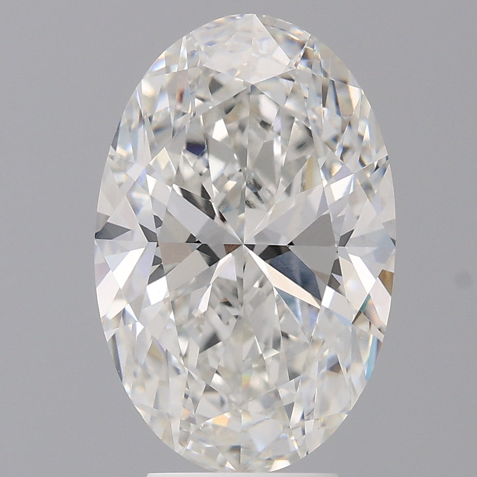 5.06 Carat Oval Shaped, Ideal Cut, F Color, VVS2 Clarity, IGI Certified Lab Grown Diamond