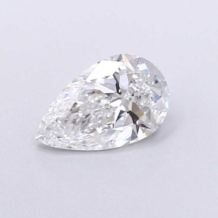 1.00 Carat Pear Shaped, Very Good Cut, D Color, VS1 Clarity, IGI Certified Lab Grown Diamond