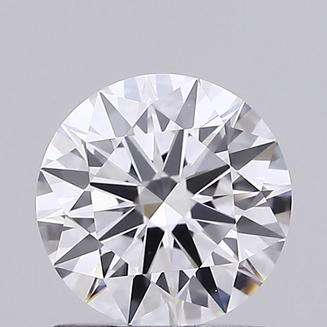 1.04 Carat Round Shaped, Ideal Cut, D Color, VVS2 Clarity, IGI Certified Lab Grown Diamond