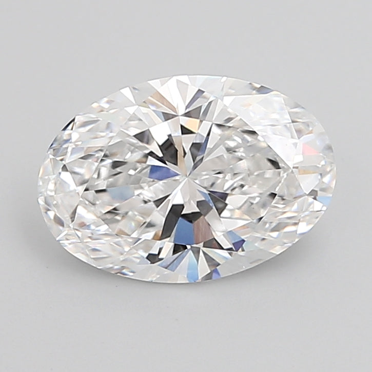3.04 Carat Oval Shaped, Excellent Cut, D Color, VVS2 Clarity, IGI Certified Lab Grown Diamond
