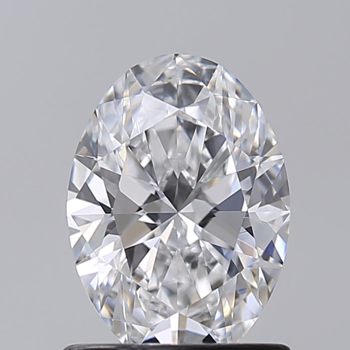 1.01 Carat Oval Shaped, Excellent Cut, D Color, VVS1 Clarity, IGI Certified Lab Grown Diamond
