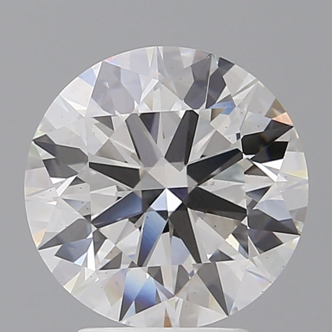 3.58 Carat Round Shaped, Ideal Cut, F Color, VS2 Clarity, IGI Certified Lab Grown Diamond